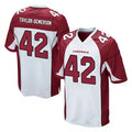 A.Cardinals #42 Dadrion Taylor-Demerson Player Whtie Game PETTCS Stitched Jerseys