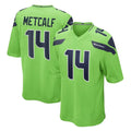 S.Seahawks #14 Sam Darnold Player Green Home Game PETTCS Stitched Jerseys