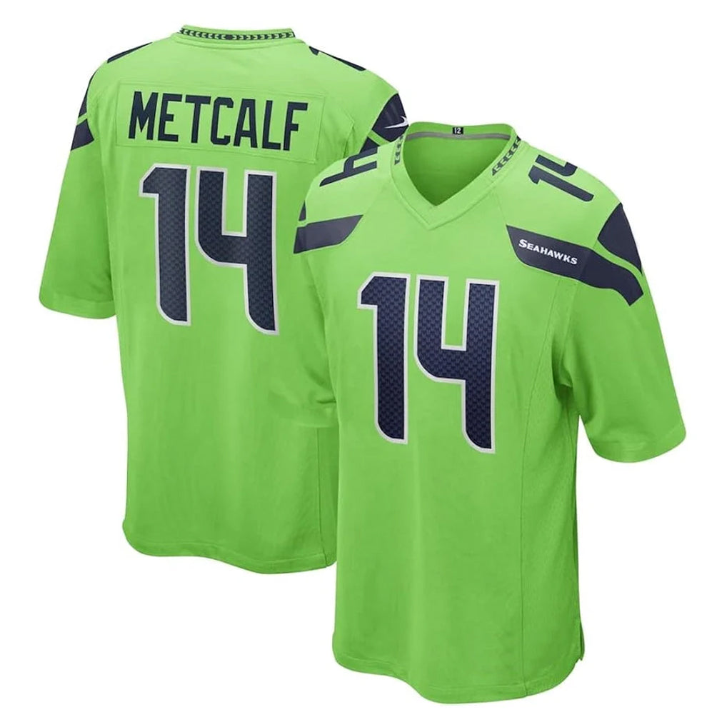 S.Seahawks #14 Sam Darnold Player Green Home Game PETTCS Stitched Jerseys
