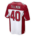 A.Cardinals #40 Pat Tillman Player White Home Game PETTCS Stitched Jerseys