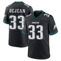 P.Eagles #33 Cooper DeJean Player Black Game Home PETTCS Stitched Jerseys