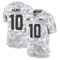 S.Seahawks #10 Cooper Kupp Player Arctic Camo Limited Salute To Service Home Game PETTCS Stitched Jerseys