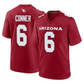 A.Cardinals #6 James Conner Player Cardinal Limited Home Game PETTCS Stitched Jerseys