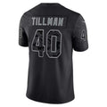 A.Cardinals #40 Pat Tillman Player Black RFLCTV Limited PETTCS Stitched Jerseys
