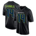 S.Seahawks #14 Sam Darnold Player Black Limited Fashion Home Game PETTCS Stitched Jerseys