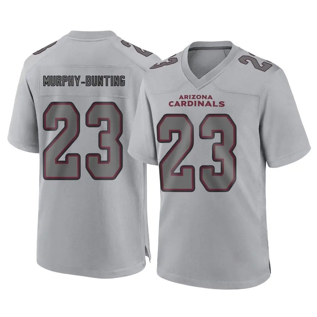 A.Cardinals #23 Sean Murphy-Bunting Player Gray Fashion Home Game PETTCS Stitched Jerseys