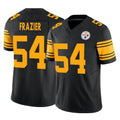 P.Steelers #54 Zach Frazier Player Black Limited 2nd Alternate Vapor F.U.S.E. Home Game PETTCS Stitched Jerseys