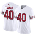A.Cardinals #40 Pat Tillman Player White Vapor F.U.S.E. Limited Home Game PETTCS Stitched Jerseys