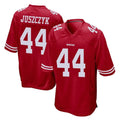 SF.49ers #44 Kyle Juszczyk Player Red Home Game PETTCS Stitched Jerseys