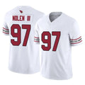 A.Cardinals #97 Walter Nolen III Player White Vapor F.U.S.E. Limited Home Game PETTCS Stitched Jerseys