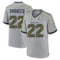 S.Seahawks #22 Rashid Shaheed Player Grey 2025 Rivalries Collection Home Game PETTCS Stitched Jerseys