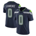 S.Seahawks #0 DeMarcus Lawrence Player Navy Limited Vapor Untouchable Home Game PETTCS Stitched Jerseys