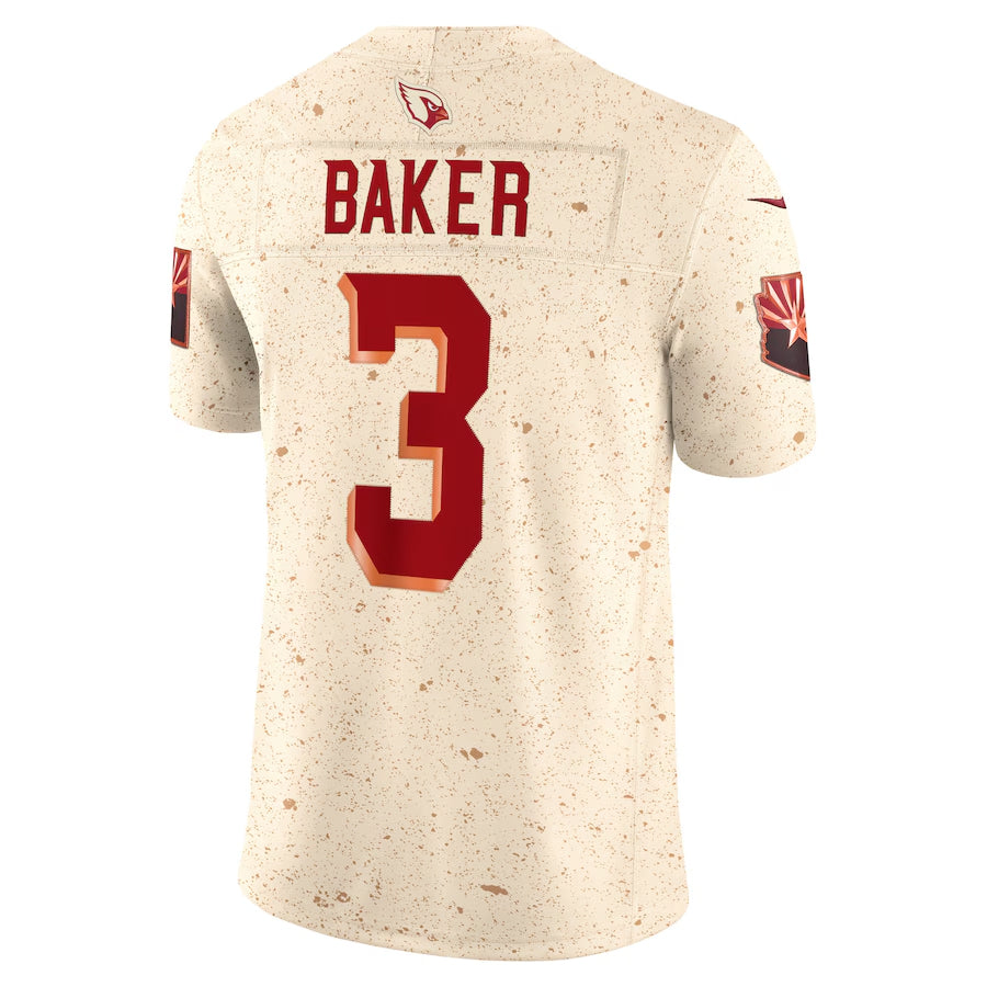 A.Cardinals #3 Budda Baker Player Rivalries Collection Vapor Limited PETTCS Stitched Jerseys