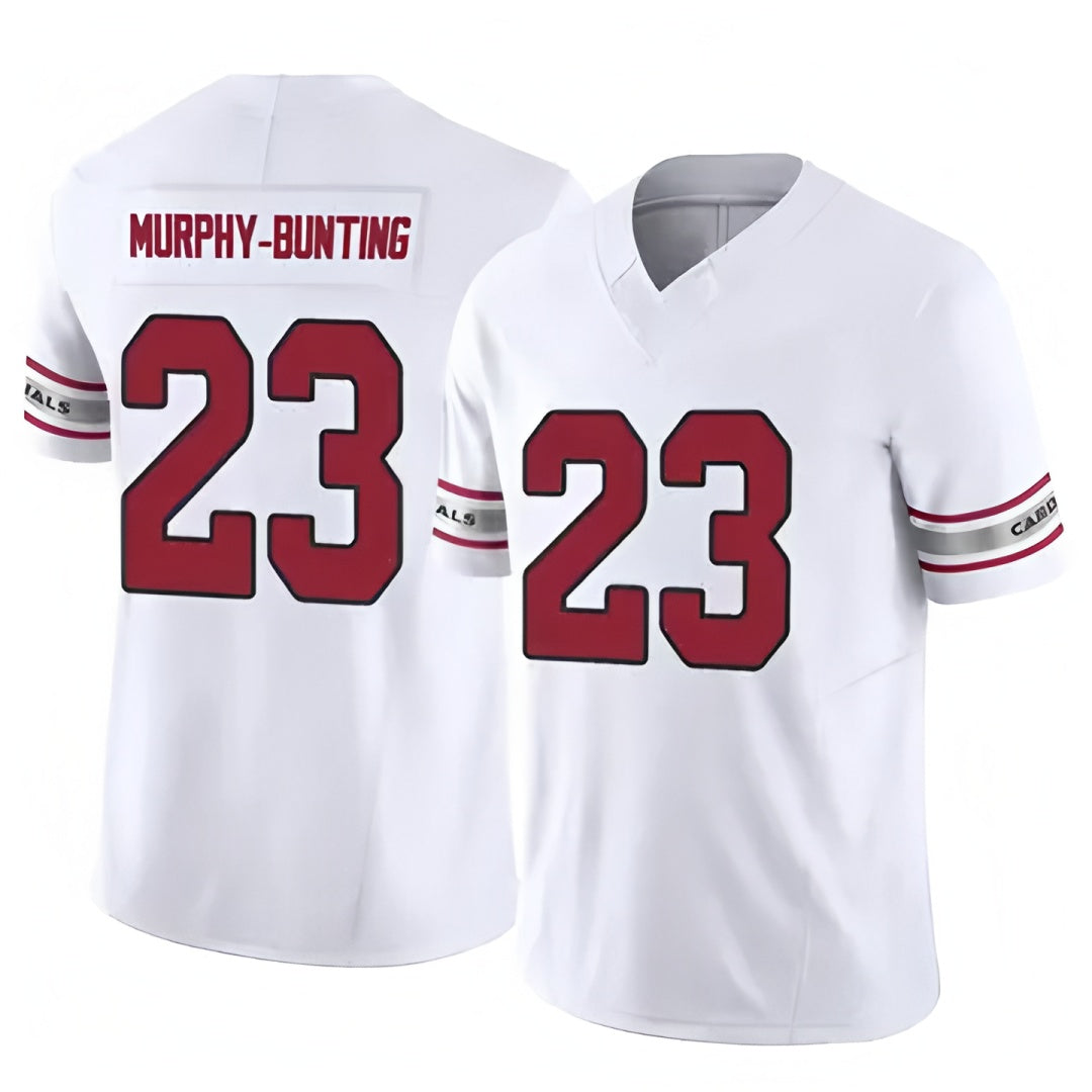 A.Cardinals #23 Sean Murphy-Bunting Player White Limited Home Game PETTCS Stitched Jerseys