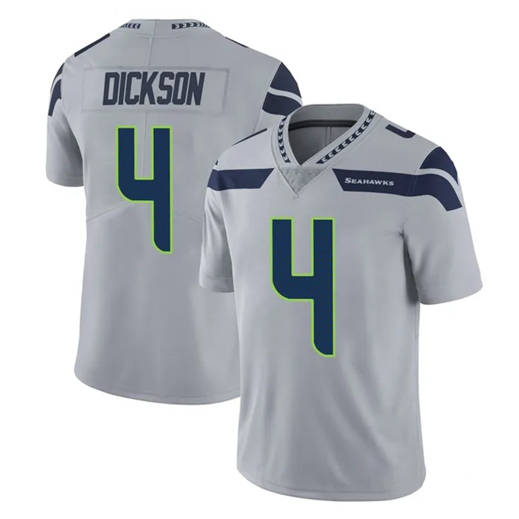 S.Seahawks #4 Michael Dickson Player Gray Limited Vapor Untouchable Home Game PETTCS Stitched Jerseys