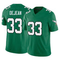 P.Eagles #33 Cooper DeJean Player Green Kelly Alternate Vapor F.U.S.E. Home Game PETTCS Stitched Jerseys