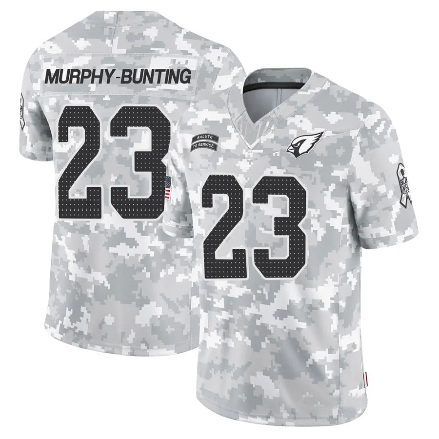 A.Cardinals #23 Sean Murphy-Bunting Player Camo Salute to Service Limited PETTCS Stitched Jerseys