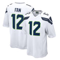 S.Seahawks #12 12th Fan Player White Home Game PETTCS Stitched Jerseys
