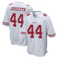 SF.49ers #44 Kyle Juszczyk Player White Home Game PETTCS Stitched Jerseys