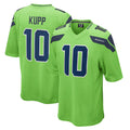 S.Seahawks #10 Cooper Kupp Player Green Home Game PETTCS Stitched Jerseys