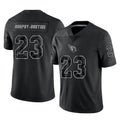 A.Cardinals #23 Sean Murphy-Bunting Player Black RFLCTV Limited Home Game PETTCS Stitched Jerseys