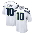S.Seahawks #10 Cooper Kupp Player White Home Game PETTCS Stitched Jerseys