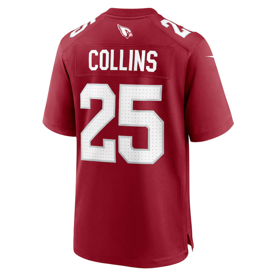 A.Cardinals #25 Zaven Collins Player Cardinal Home Game PETTCS Stitched Jerseys