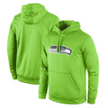 S.Seahawks ## Seahawks Blank Player Green LOGO Pullover Hoodies Game PETTCS Stitched Jerseys