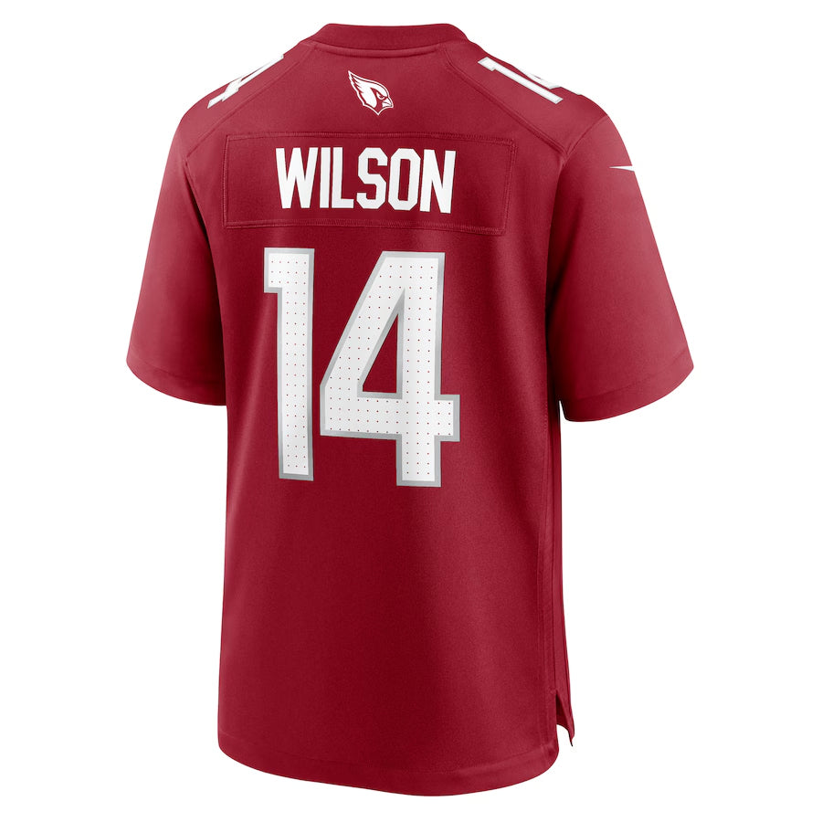 A.Cardinals #14 Michael Wilson Player Cardinal Home Game PETTCS Stitched Jerseys