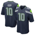 S.Seahawks #10 Cooper Kupp Player Navy Home Game PETTCS Stitched Jerseys