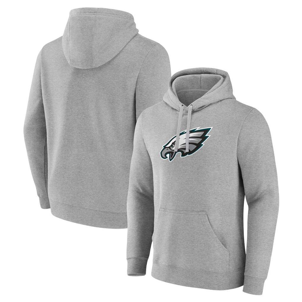 P.Eagles ## Eagles Blank Player Gray LOGO Pullover Hoodies Home Game PETTCS Stitched Jerseys