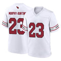 A.Cardinals #23 Sean Murphy-Bunting Player White Home Game PETTCS Stitched Jerseys