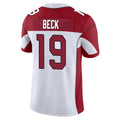 A.Cardinals #19 Carson Beck Player White Vapor Limited Home Game PETTCS Stitched Jerseys