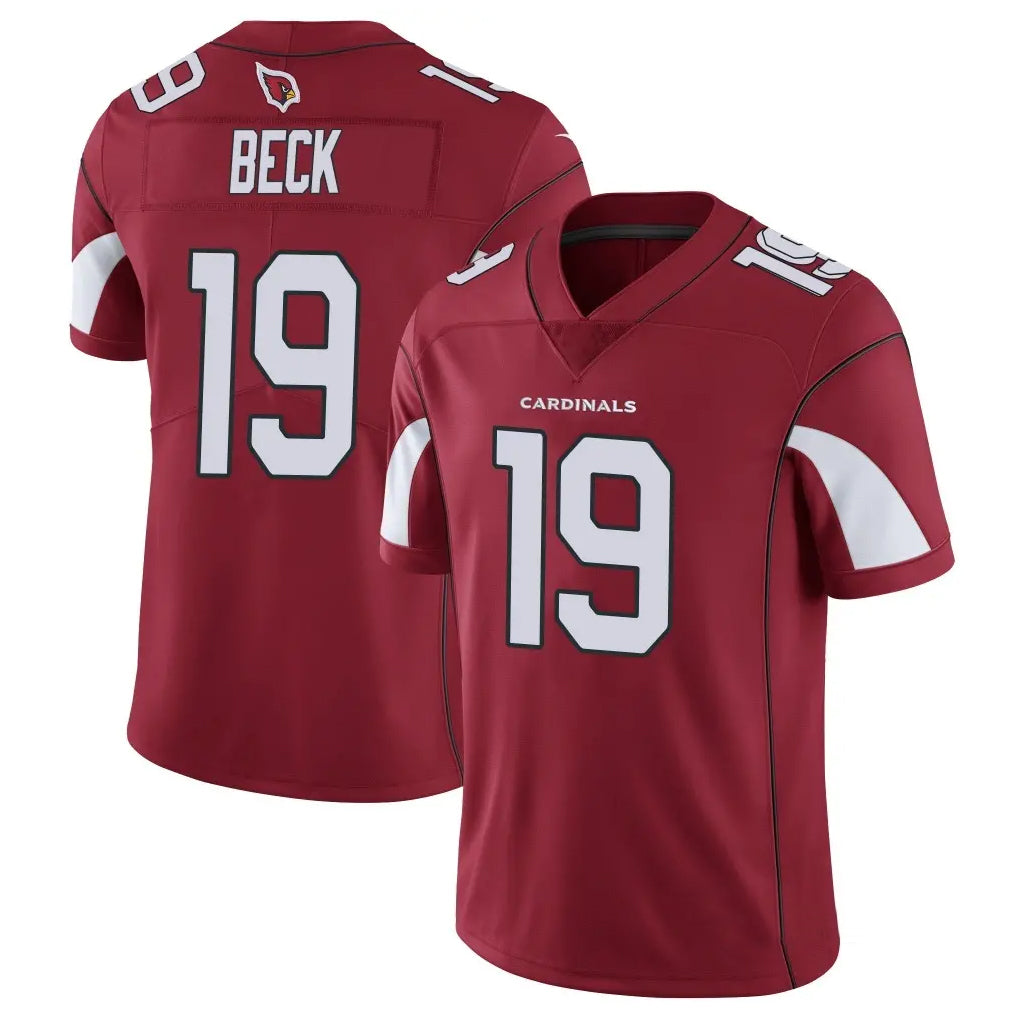 A.Cardinals #19 Carson Beck Player Cardinal Vapor Limited Home Game  PETTCS Stitched Jerseys