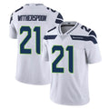 S.Seahawks #21 Devon Witherspoon Player White Limited Vapor Untouchable Home Game PETTCS Stitched Jerseys