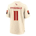 A.Cardinals #11 Larry Fitzgerald Player Cream Rivalries Collection Game PETTCS Stitched Jerseys