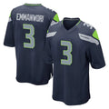 S.Seahawks #3 Nick Emmanwori Player Navy Home Game PETTCS Stitched Jerseys