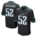 P.Eagles #52 Jonathan Greenard Player Black Home Game PETTCS Stitched Jerseys