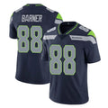 S.Seahawks #88 AJ Barner Player Navy Limited Vapor Untouchable Home Game PETTCS Stitched Jerseys