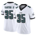 P.Eagles #35 Michael Carter II Player White Limited Vapor F.U.S.E. Home Game PETTCS Stitched Jerseys