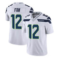 S.Seahawks #12 12th Fan Player White Limited Vapor Untouchable Home Game PETTCS Stitched Jerseys