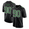 P.Eagles #90 Jordan Davis Player Carbon Green Fashion Home Game PETTCS Stitched Jerseys