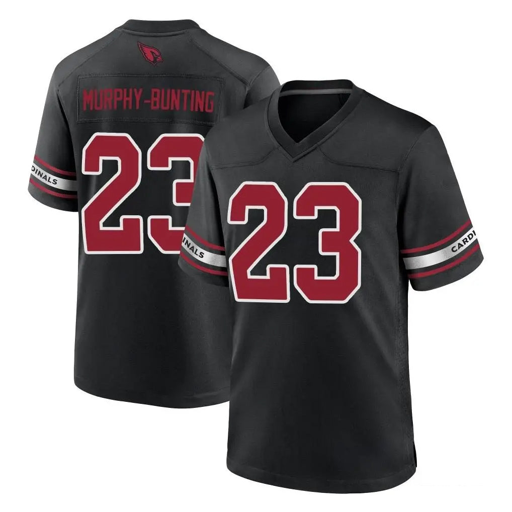 A.Cardinals #23 Sean Murphy-Bunting Player Black Limited Home Game PETTCS Stitched Jerseys