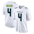 S.Seahawks #4 Michael Dickson Player White Tundra Fashion Home Game PETTCS Stitched Jerseys