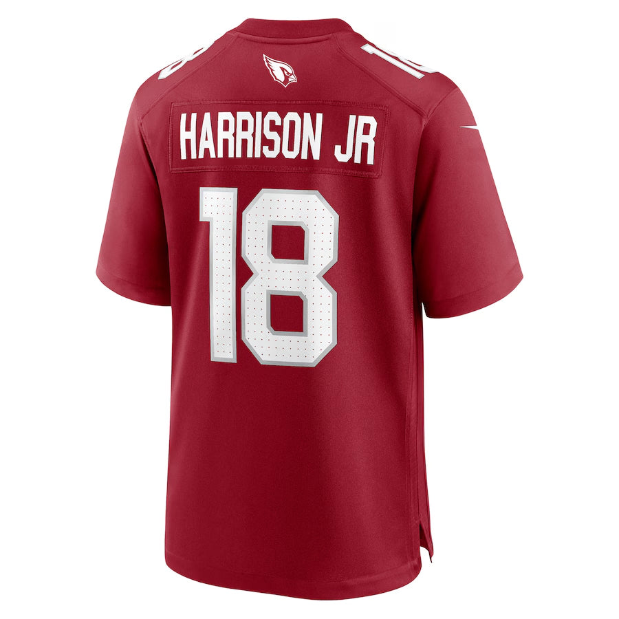 A.Cardinals #18 Marvin Harrison Jr. Player Cardinal Game PETTCS Stitched Jerseys