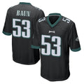 P.Eagles #53 Zack Baun Player Black Home Game PETTCS Stitched Jerseys