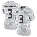 S.Seahawks #3 Nick Emmanwori Player Arctic Camo Limited Salute To Service Home Game PETTCS Stitched Jerseys
