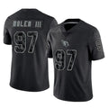 A.Cardinals #97 Walter Nolen III Player Black RFLCTV Limited Home Game PETTCS Stitched Jerseys