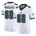 P.Eagles #68 Jordan Mailata Player White Limited Vapor F.U.S.E. Home Game PETTCS Stitched Jerseys