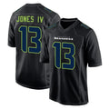 S.Seahawks #13 Ernest Jones IV Player Black Limited Fashion Home Game PETTCS Stitched Jerseys